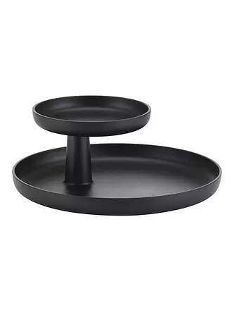 VITRA | Etagere "Rotary Tray" (Gris hielo) | schwarz